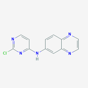 N-(2-chloropyrimidin-4-yl)quinoxalin-6-amine