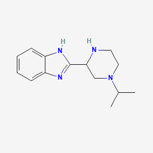 2-(4-propan-2-ylpiperazin-2-yl)-1H-benzimidazole