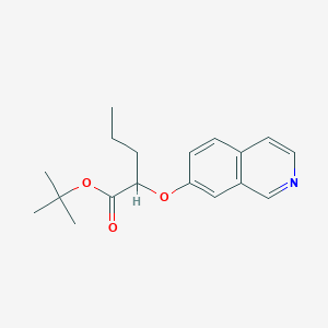 tert-Butyl 2-[(isoquinolin-7-yl)oxy]pentanoate