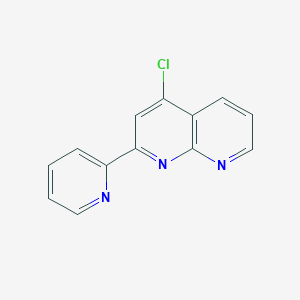 4-Chloro-2-pyridin-2-yl-1,8-naphthyridine