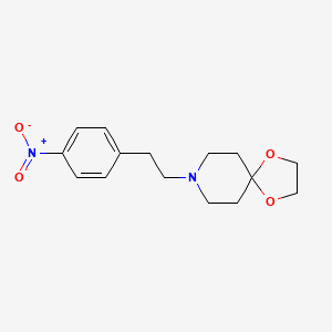 8-[2-(4-nitrophenyl)ethyl]-1,4-Dioxa-8-azaspiro[4.5]decane