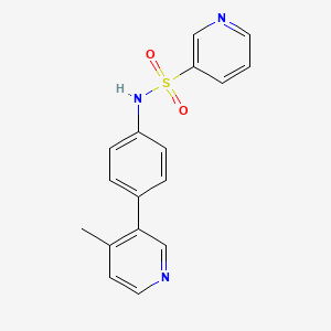 N-[4-(4-methylpyridin-3-yl)phenyl]pyridine-3-sulfonamide