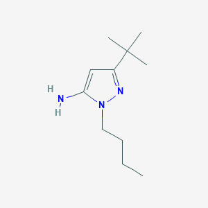 3-Tert-butyl-1-butyl-1h-pyrazol-5-amine