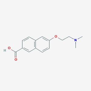 6-[2-(Dimethylamino)ethoxy]naphthalene-2-carboxylic acid