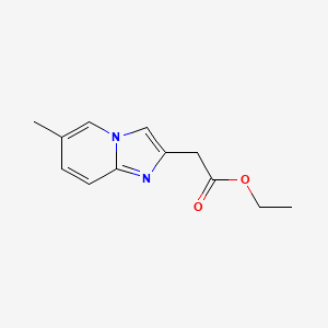 Ethyl (6-methylimidazo[1,2-a]pyridin-2-yl)-acetate