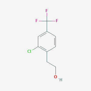 2-[2-Chloro-4-(trifluoromethyl)phenyl]ethanol