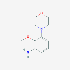 2-Methoxy-3-morpholinoaniline