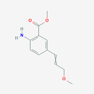 Methyl 2-amino-5-(3-methoxyprop-1-enyl)benzoate