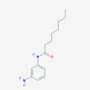 molecular formula C14H22N2O B1388384 N-(3-Aminophenyl)octanamide CAS No. 1020722-68-2
