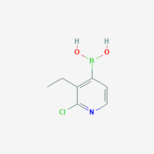 (2-Chloro-3-ethylpyridin-4-yl)boronic acid