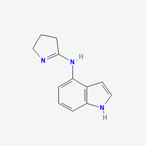 N-(3,4-dihydro-2H-pyrrol-5-yl)-1H-indol-4-amine