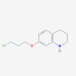 7-(3-Chloropropoxy)-1,2,3,4-tetrahydroquinoline