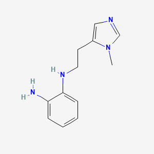 N-[2-(1-methyl-1H-imidazol-5-yl)ethyl]-1,2-benzenediamine