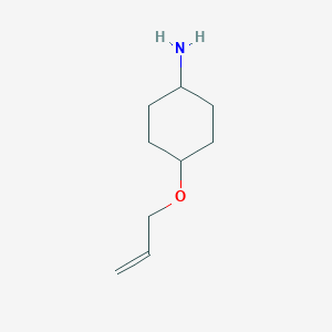 4-Prop-2-enoxycyclohexan-1-amine