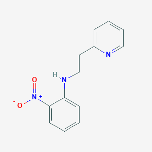 2-Nitro-N-[2-(2-pyridinyl)ethyl]aniline