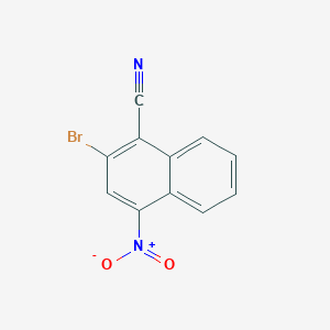 2-Bromo-4-nitronaphthalene-1-carbonitrile