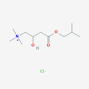 [2-Hydroxy-4-(2-methylpropoxy)-4-oxobutyl]-trimethylazanium;chloride