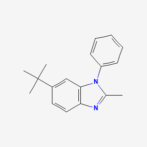 6-Tert-butyl-2-methyl-1-phenylbenzimidazole