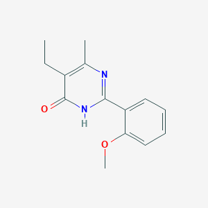 5-Ethyl-6-methyl-2-[2-(methyloxy)phenyl]-4(1H)-pyrimidinone