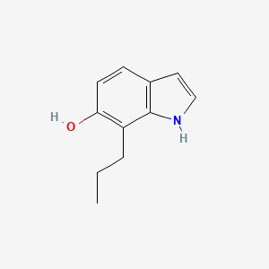 7-propyl-1H-indol-6-ol