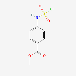 Methyl 4-[(chlorosulfonyl)amino]benzoate