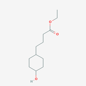 Ethyl 4-(4-hydroxycyclohexyl)butanoate