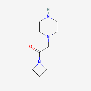 1-(Azetidin-1-yl)-2-piperazin-1-ylethanone