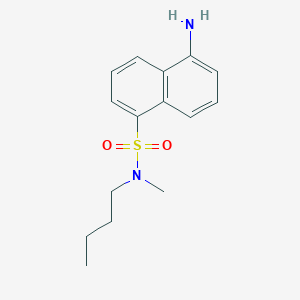 5-amino-N-butyl-N-methylnaphthalene-1-sulfonamide