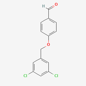 4-[(3,5-Dichlorophenyl)methoxy]benzaldehyde