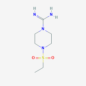 4-Ethylsulfonylpiperazine-1-carboximidamide