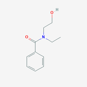 molecular formula C11H15NO2 B13884386 N-Ethyl-N-(2-hydroxyethyl)benzamide CAS No. 21010-54-8