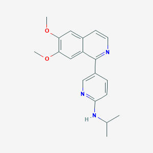 5-(6,7-dimethoxyisoquinolin-1-yl)-N-isopropylpyridin-2-amine