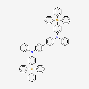 N-phenyl-N-(4-triphenylsilylphenyl)-4-[4-(N-(4-triphenylsilylphenyl)anilino)phenyl]aniline