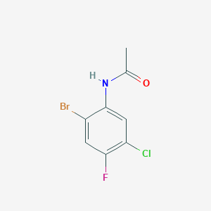 N-(2-bromo-5-chloro-4-fluorophenyl)acetamide