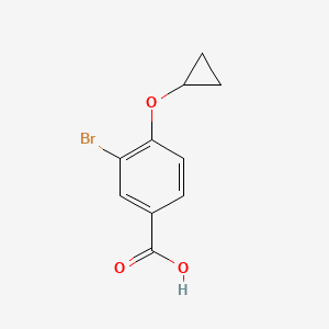 3-Bromo-4-cyclopropoxybenzoic acid