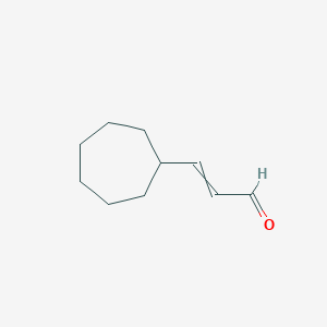 3-cycloheptylprop-2-enal