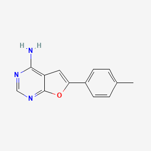 6-P-Tolylfuro[2,3-D]pyrimidin-4-amine