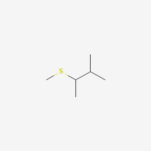 Butane, 2-methyl-3-(methylthio)-