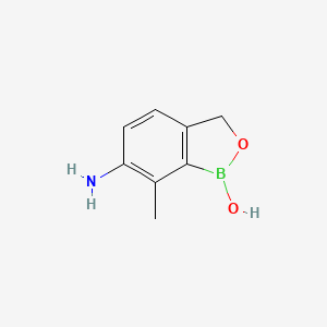 6-amino-7-methylbenzo[c][1,2]oxaborol-1(3H)-ol