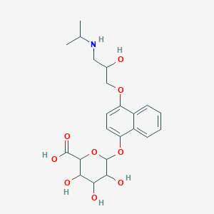 4-Hydroxypropranolol glucuronide