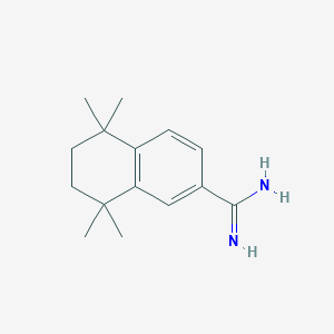 5,5,8,8-Tetramethyl-6,7-dihydronaphthalene-2-carboximidamide