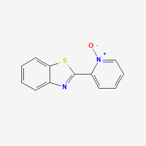 2-(1-Oxidopyridin-1-ium-2-yl)-1,3-benzothiazole