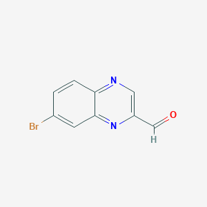 7-Bromoquinoxaline-2-carbaldehyde