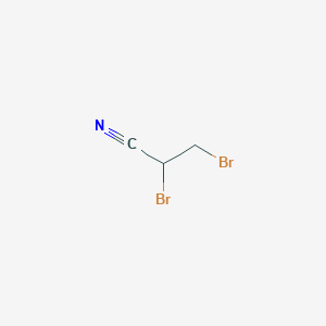 molecular formula C3H3Br2N B138852 2,3-二溴丙腈 CAS No. 4554-16-9