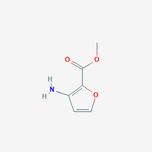 molecular formula C6H7NO3 B1388530 3-氨基呋喃-2-甲酸甲酯 CAS No. 956034-04-1