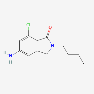 5-amino-2-butyl-7-chloro-3H-isoindol-1-one