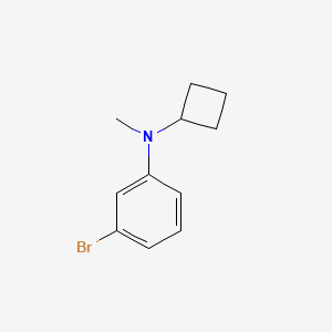 3-bromo-N-cyclobutyl-N-methylaniline