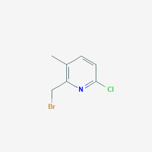 2-(Bromomethyl)-6-chloro-3-methylpyridine