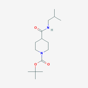 4-Isobutylcarbamoyl-piperidine-1-carboxylic acid tert-butyl ester