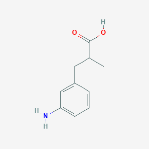 3-(3-Aminophenyl)-2-methylpropanoic acid